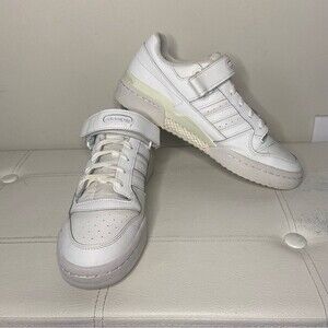 Adidas Triple White Forum Low Sneakers Size 11.5 ART #FY7755